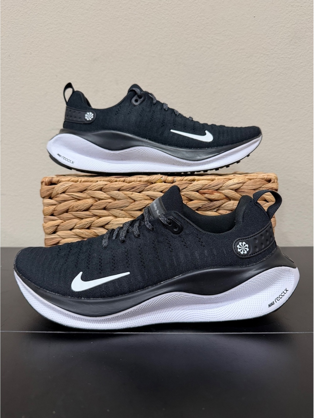 Size 9 - Nike ReactX Infinity Run 4 “Black White”